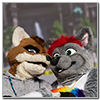 Eurofurence 2014 fursuit photoshoot. Preview picture of Ray, Burcis